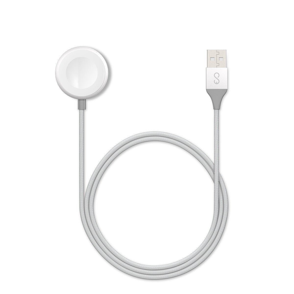 Nabíjecí kabel USB-A pro Apple Watch Epico 1,2m - stříbrný - bonami.click