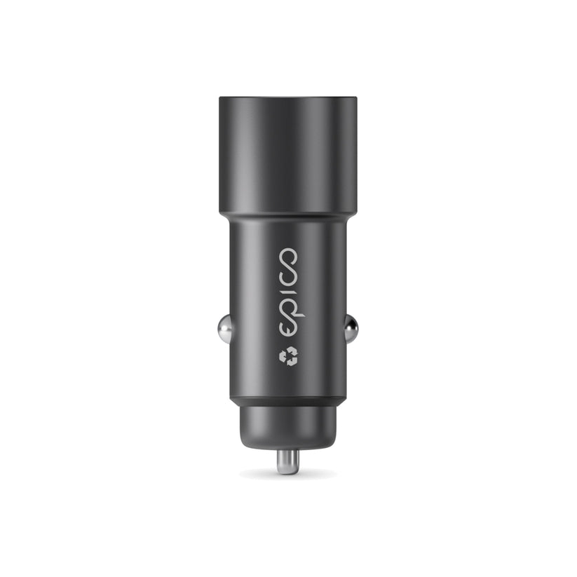 Duální autonabíječka Epico Resolve 38W - vesmírně šedá - bonami.click