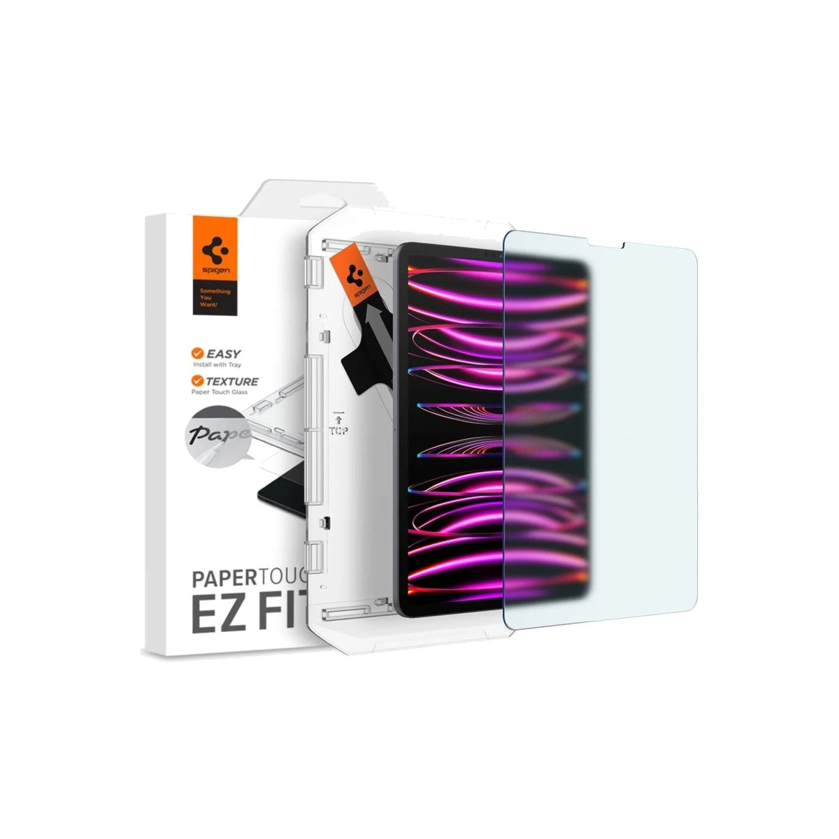 Ochranná fólie pro iPad Spigen Glass EZ Fit - bonami.click