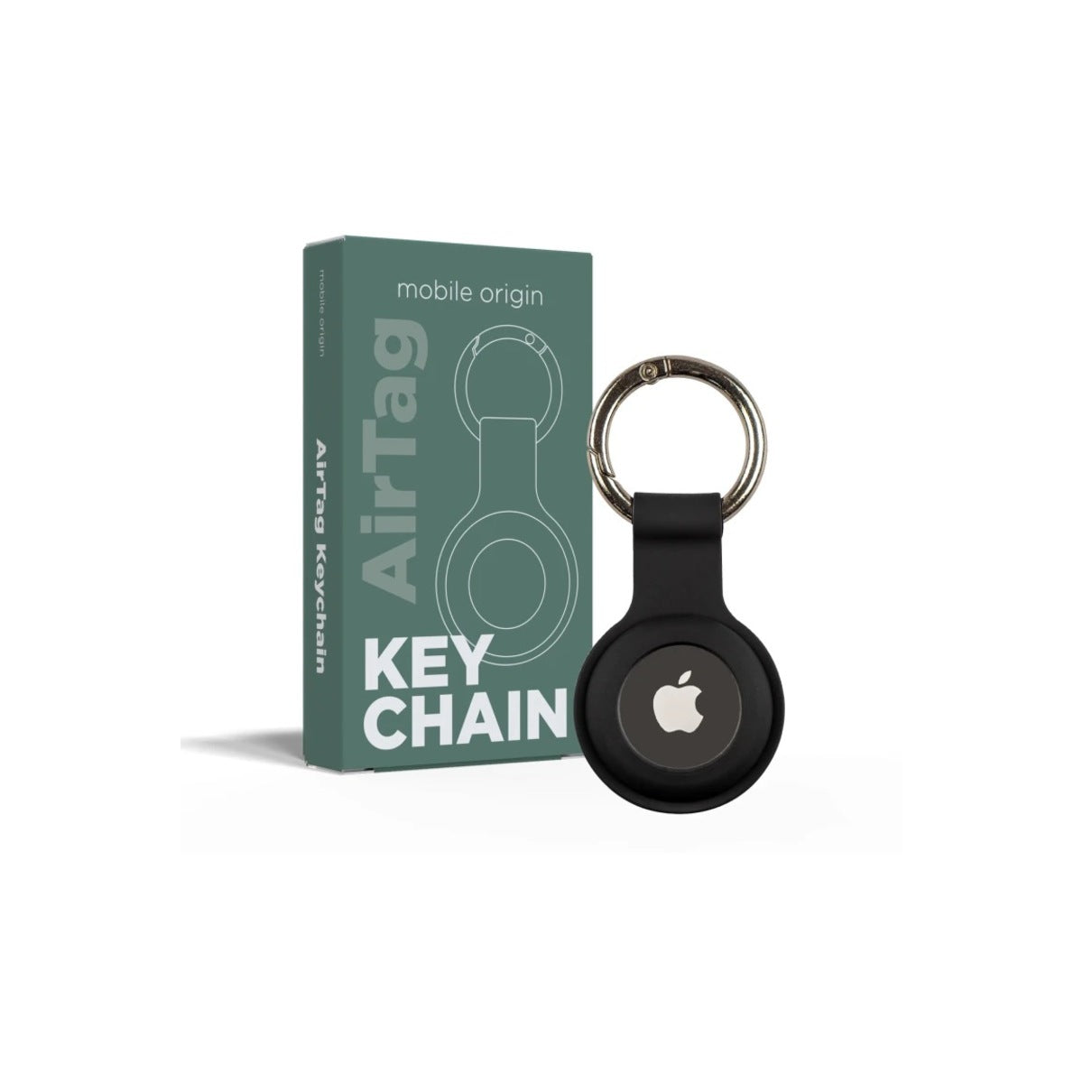 Přívěšek na AirTag Mobile Origin - černý - bonami.click