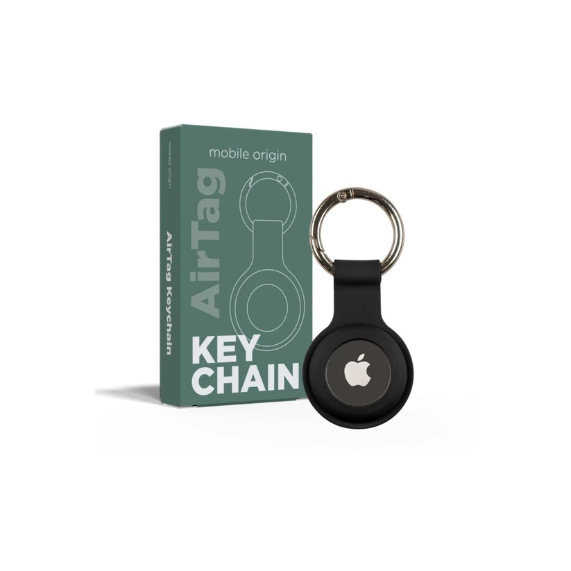 Přívěšek na AirTag Mobile Origin - černý - bonami.click