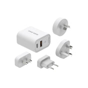 30W univerzální cestovní adaptér Mobile Origin GaN MO14 - bílý - bonami.click