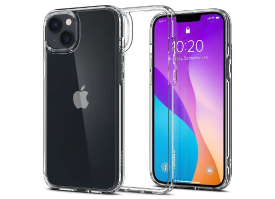 Ochranný kryt pro iPhone 14 Spigen Ultra Hybrid - průhledný