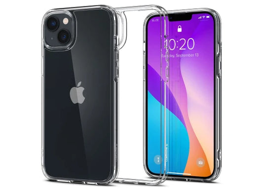 Ochranný kryt pro iPhone 14 Spigen Ultra Hybrid - průhledný