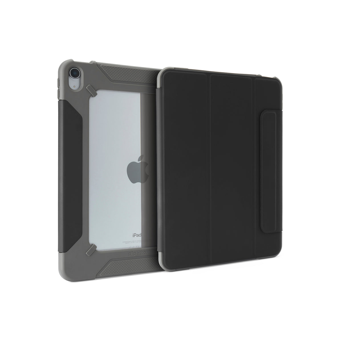 Pouzdro pro iPad Air 10,9" (20/22) / 11" (24/25/26)  Pipetto 360 Rugged Folio - černé