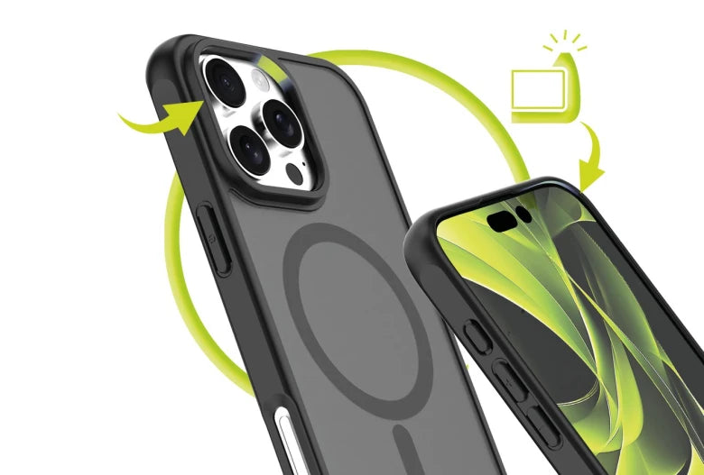 MagSafe hybridní pouzdro pro iPhone 16 Pro Max Mobile Origin - matně černé
