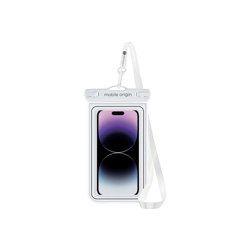 Vodotěsný plovoucí kryt Mobile Origin 6,5" - bílý / černý - bonami.click