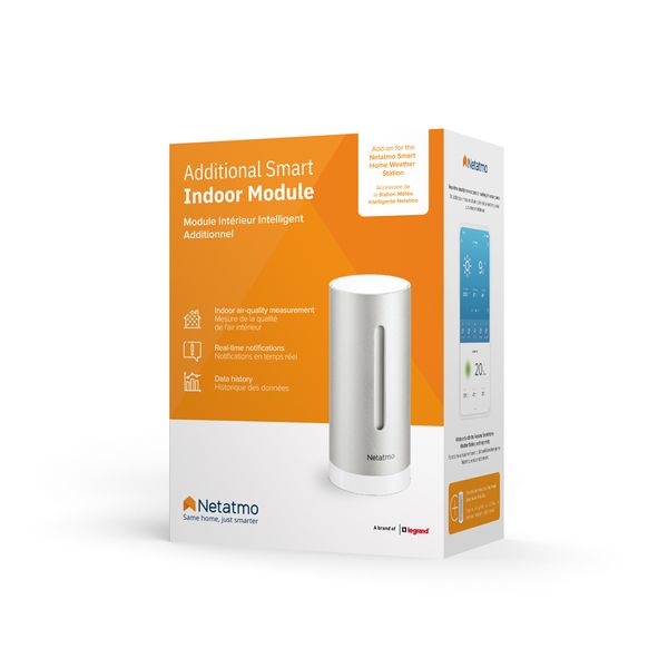 Chytrý interiérový modul pro Netatmo Weather Station - bonami.click