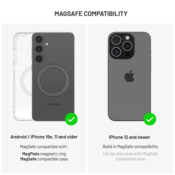 MagSafe držák s přísavkami FIXED MagMate - růžový - bonami.click