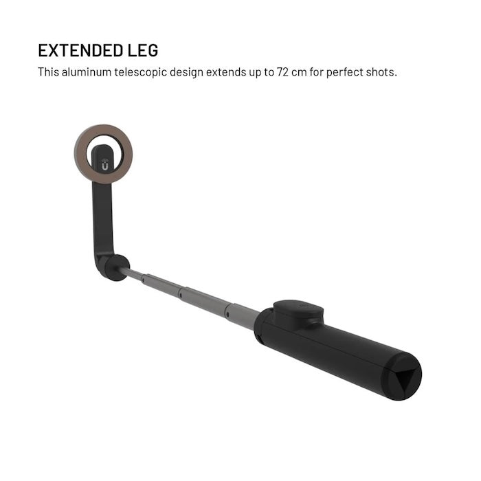 MagSafe selfie stick s tripodem FIXED MagSnap - černý - bonami.click