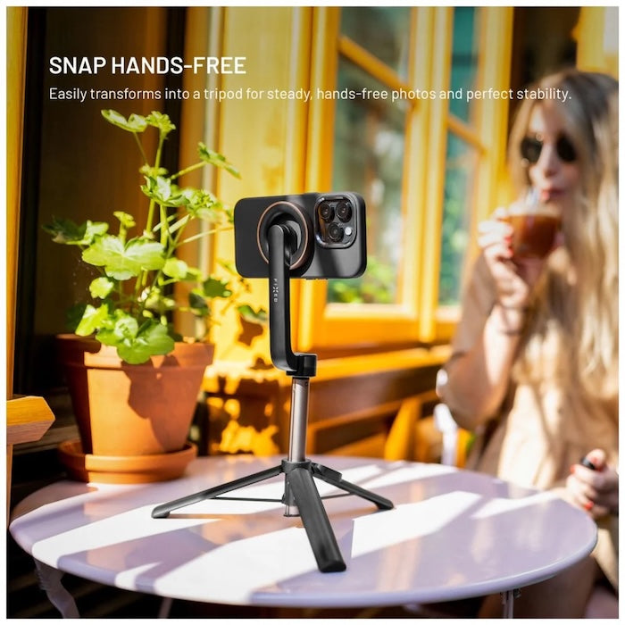 MagSafe selfie stick s tripodem FIXED MagSnap - černý - bonami.click