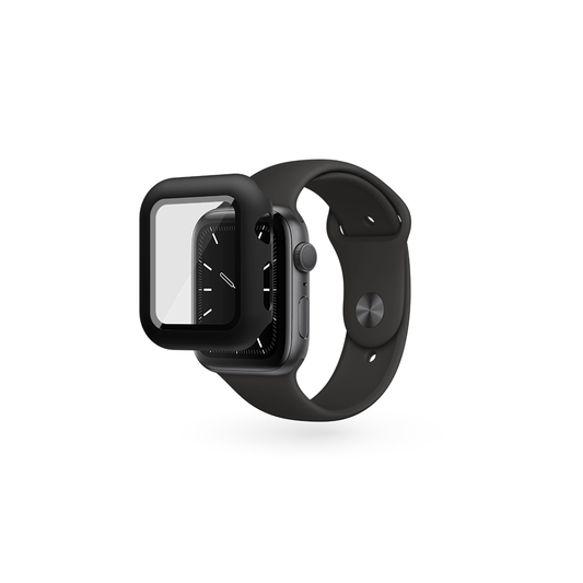 Kryt pro Apple Watch 4/5/6/SE (44 mm) iSTYLE - černý - bonami.click