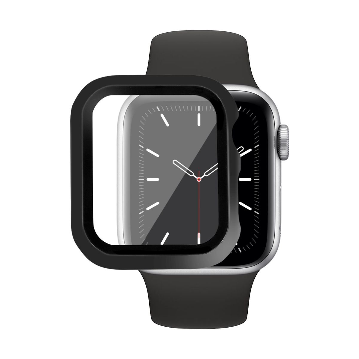 Kryt pro Apple Watch 4/5/6/SE (44 mm) iSTYLE - černý - bonami.click