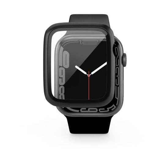 Ochranný kryt na Apple Watch 7 41 mm Epico Glass Case - černý - bonami.click