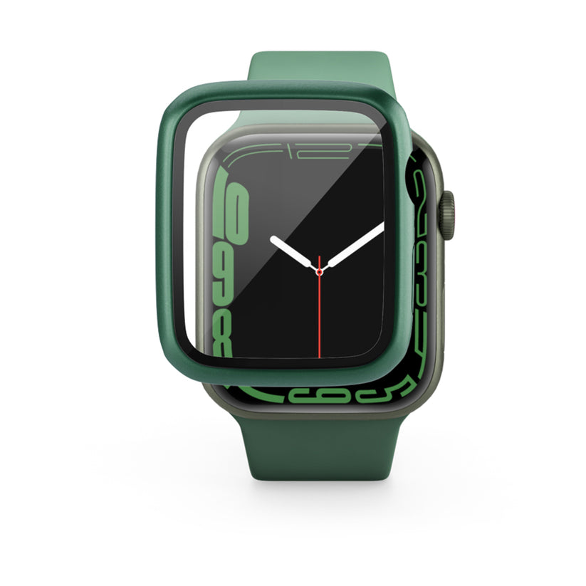 Ochranný kryt na Apple Watch 7 41 mm Epico Glass Case - černý - bonami.click