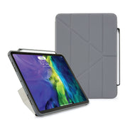 Pouzdro Pipetto Origami pro iPad Air 4 10.9" (2020) s prostorem na Apple Pencil - šedé - bonami.click