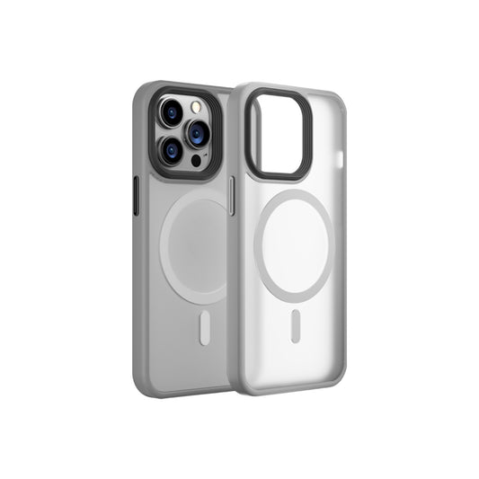 MagSafe kryt na iPhone 16 Plus Blueo Skin Friendly Frosted Case - šedý - bonami.click