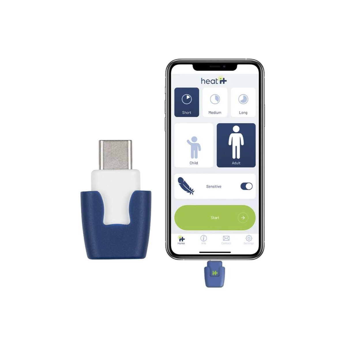 Ošetření bodnutí hmyzem pomocí smartphonu Heat it (USB-C) - bonami.click