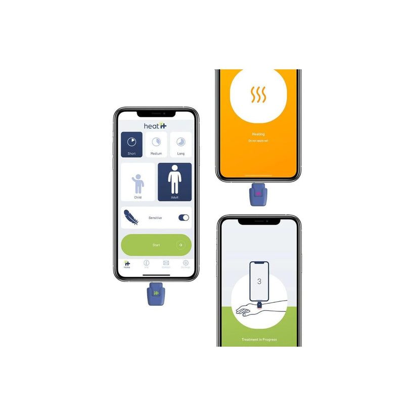 Ošetření bodnutí hmyzem pomocí smartphonu Heat it (USB-C) - bonami.click