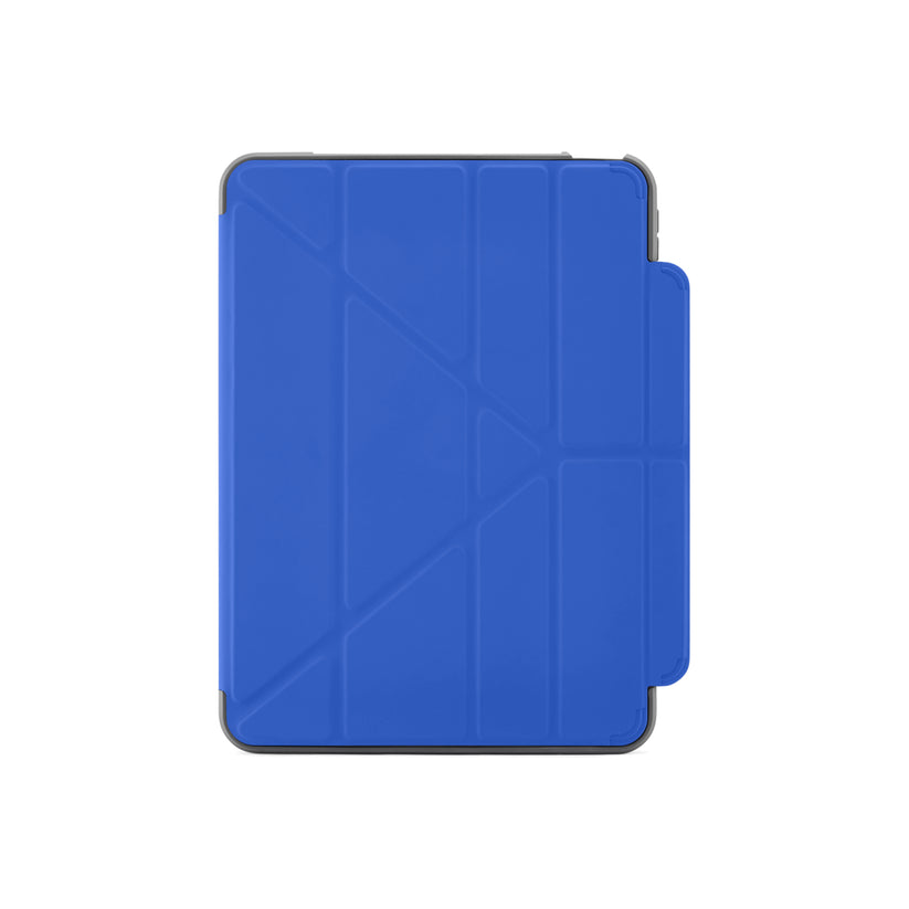 Polohovatelné pouzdro pro iPad 10. gen Pipetto Origami Pencil Shield - modré - bonami.click