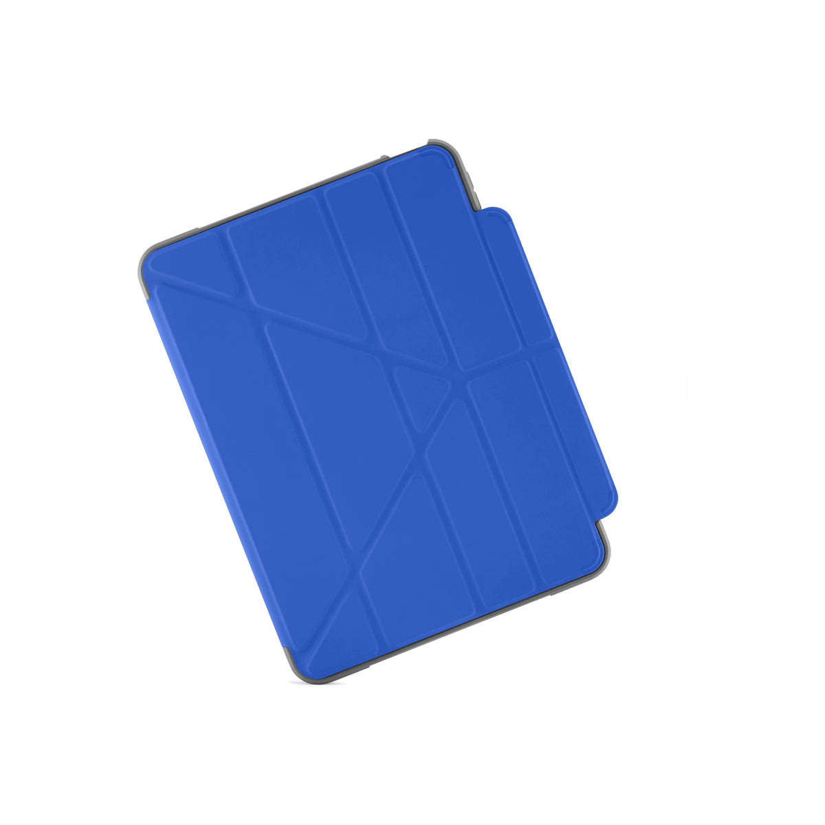 Polohovatelné pouzdro pro iPad 10. gen Pipetto Origami Pencil Shield - modré - bonami.click