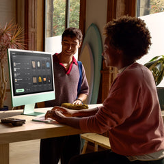 iMac 24“ 4.5K displej, Apple M4 10jádrové CPU, 10jádrové GPU, 16GB, 512GB SSD, CZ - modrý