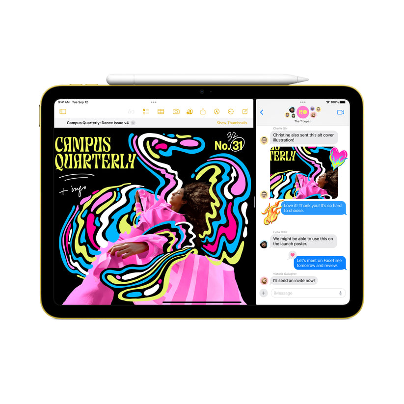 Apple 11palcový iPad Wi-Fi 128GB - modrý (otevřený) - bonami.click