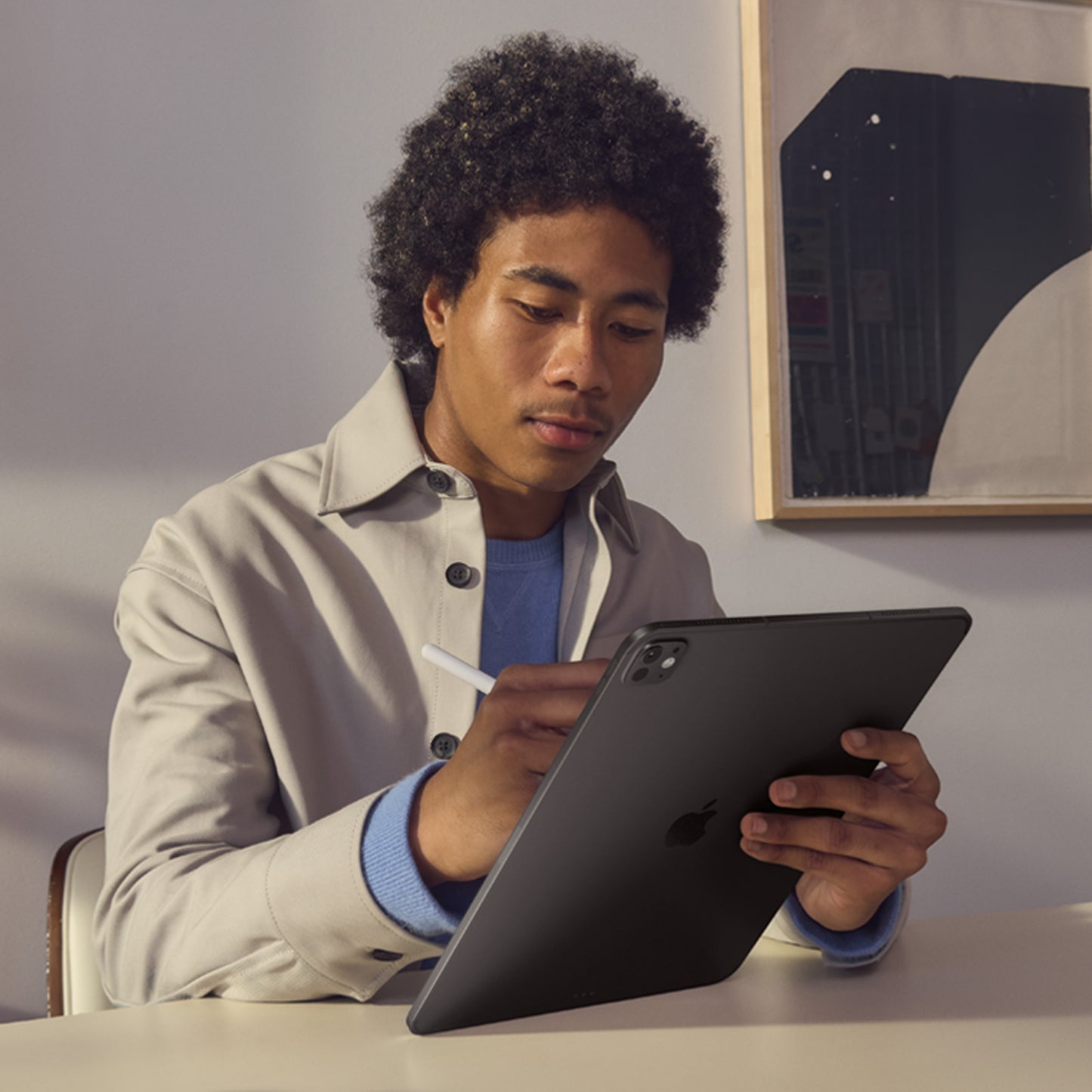 11palcový iPad Pro Wi-Fi 1TB se standardním sklem - vesmírně černý