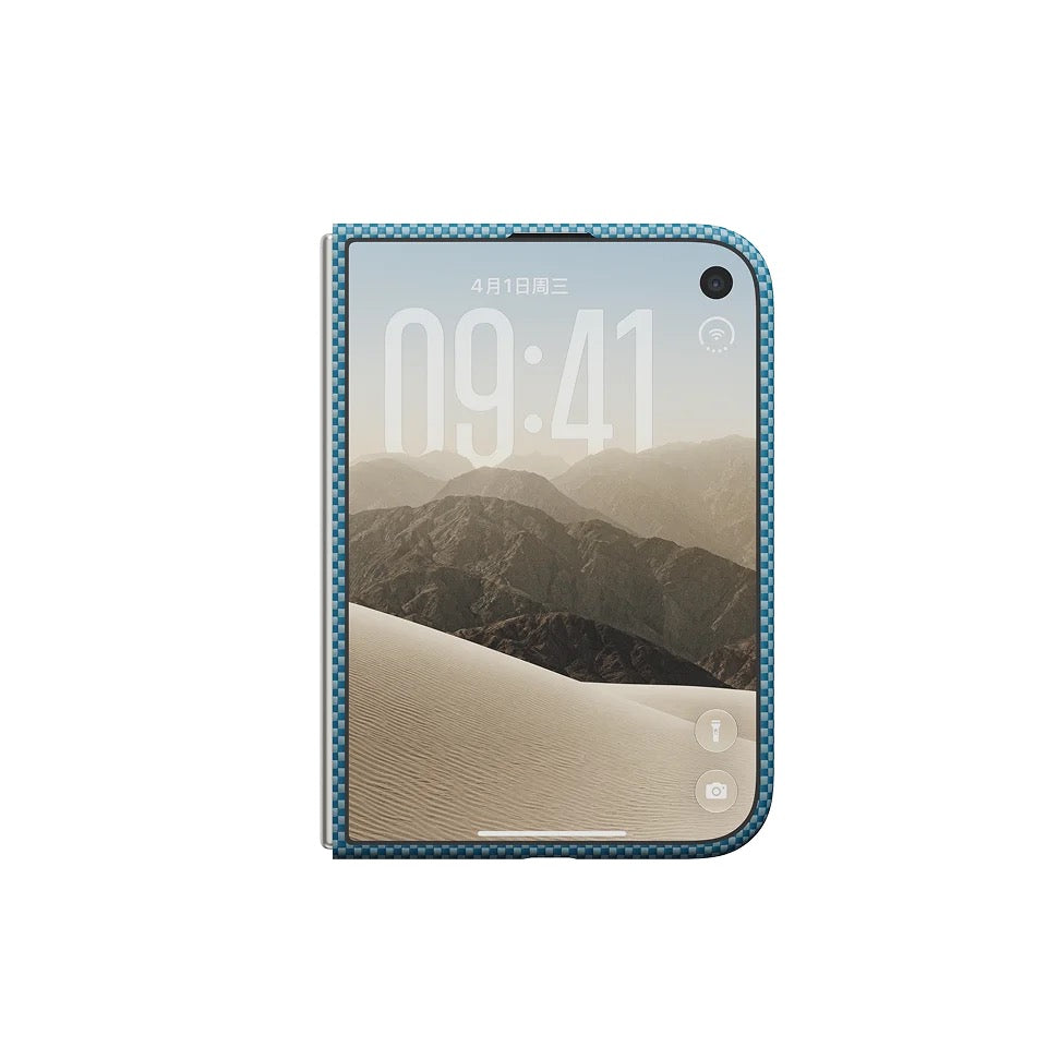 Kryt pro iPhone Duo Pitaka Edge Case (Kompletní sada) - california dream sunset