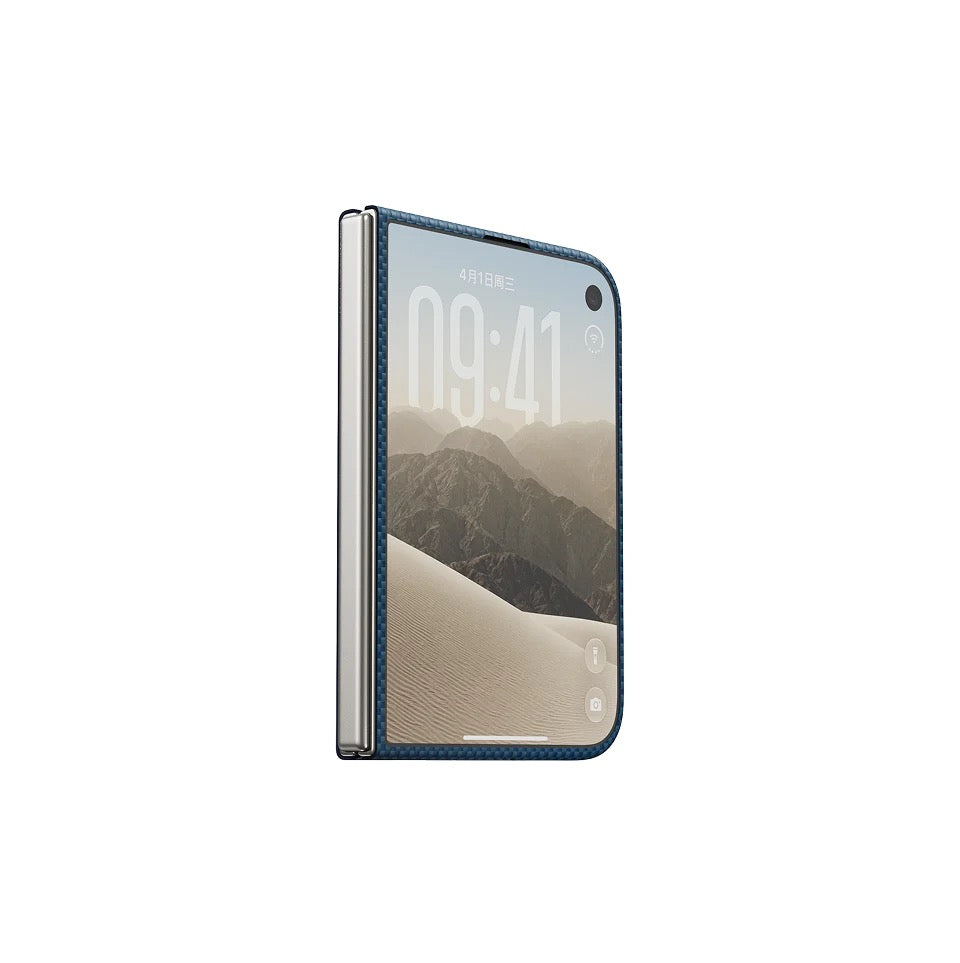 Kryt pro iPhone Duo Pitaka Edge Case (Kompletní sada) - moonrise