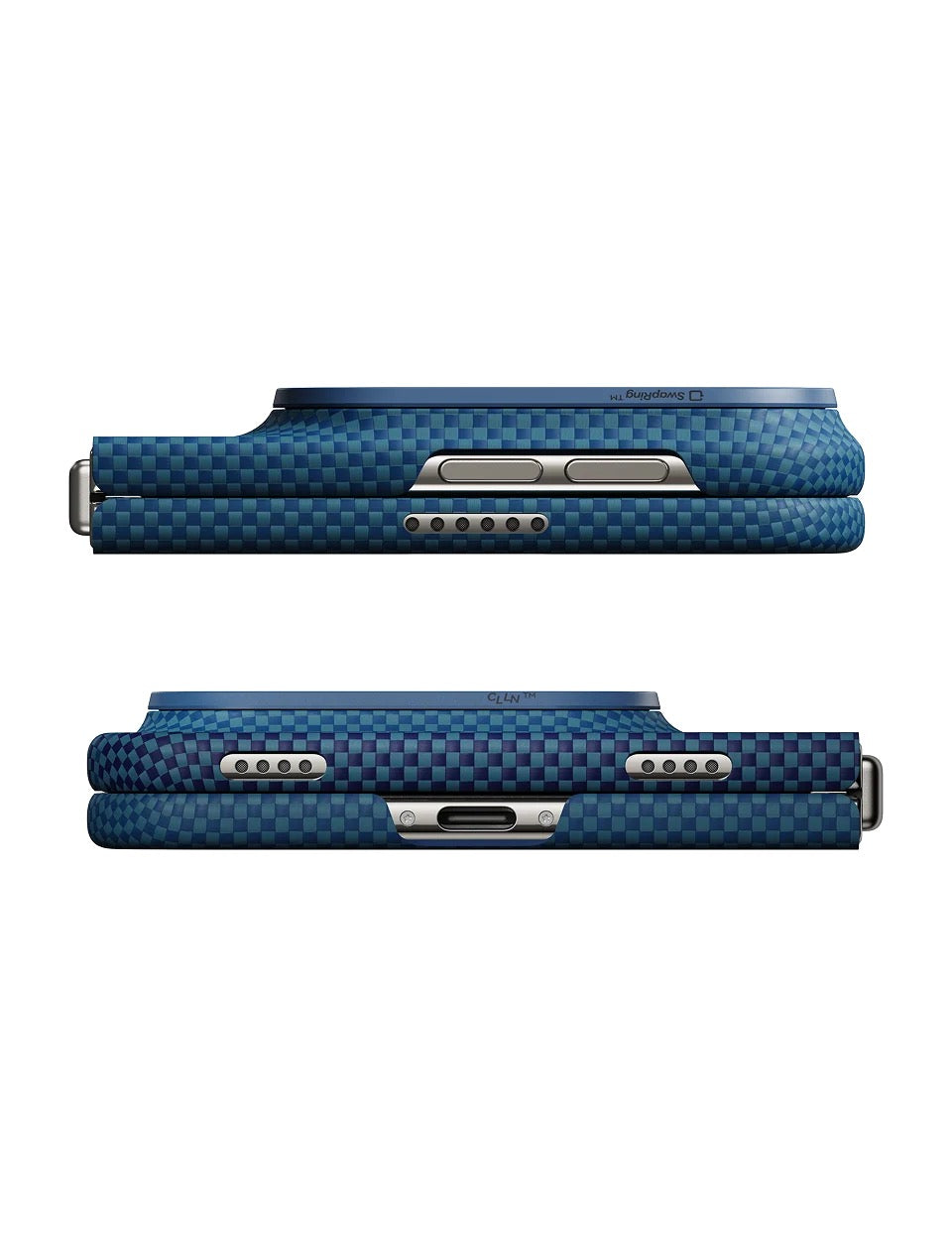 Kryt pro iPhone Duo Pitaka Edge Case (Kompletní sada) - moonrise
