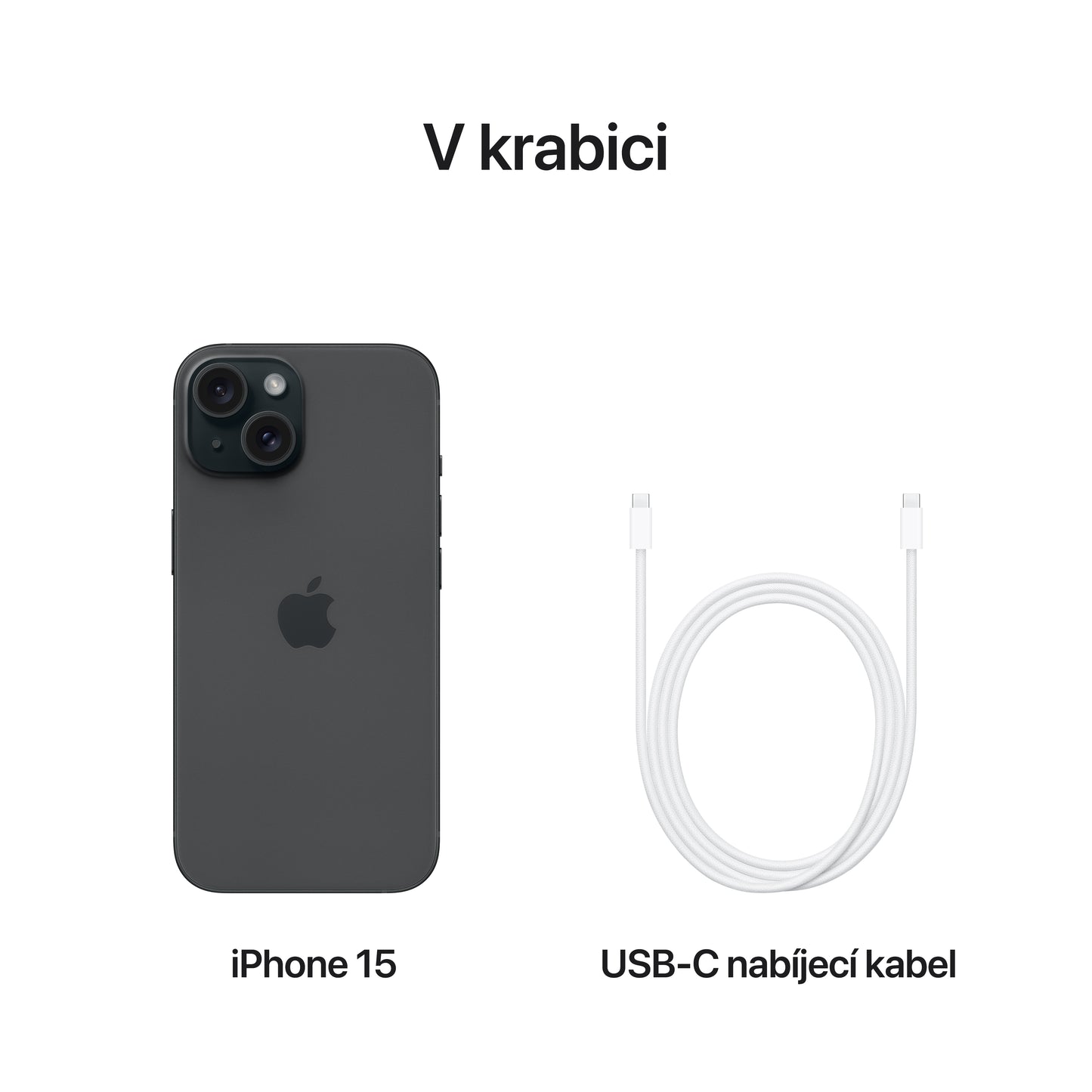 Apple iPhone 15 128GB - černý