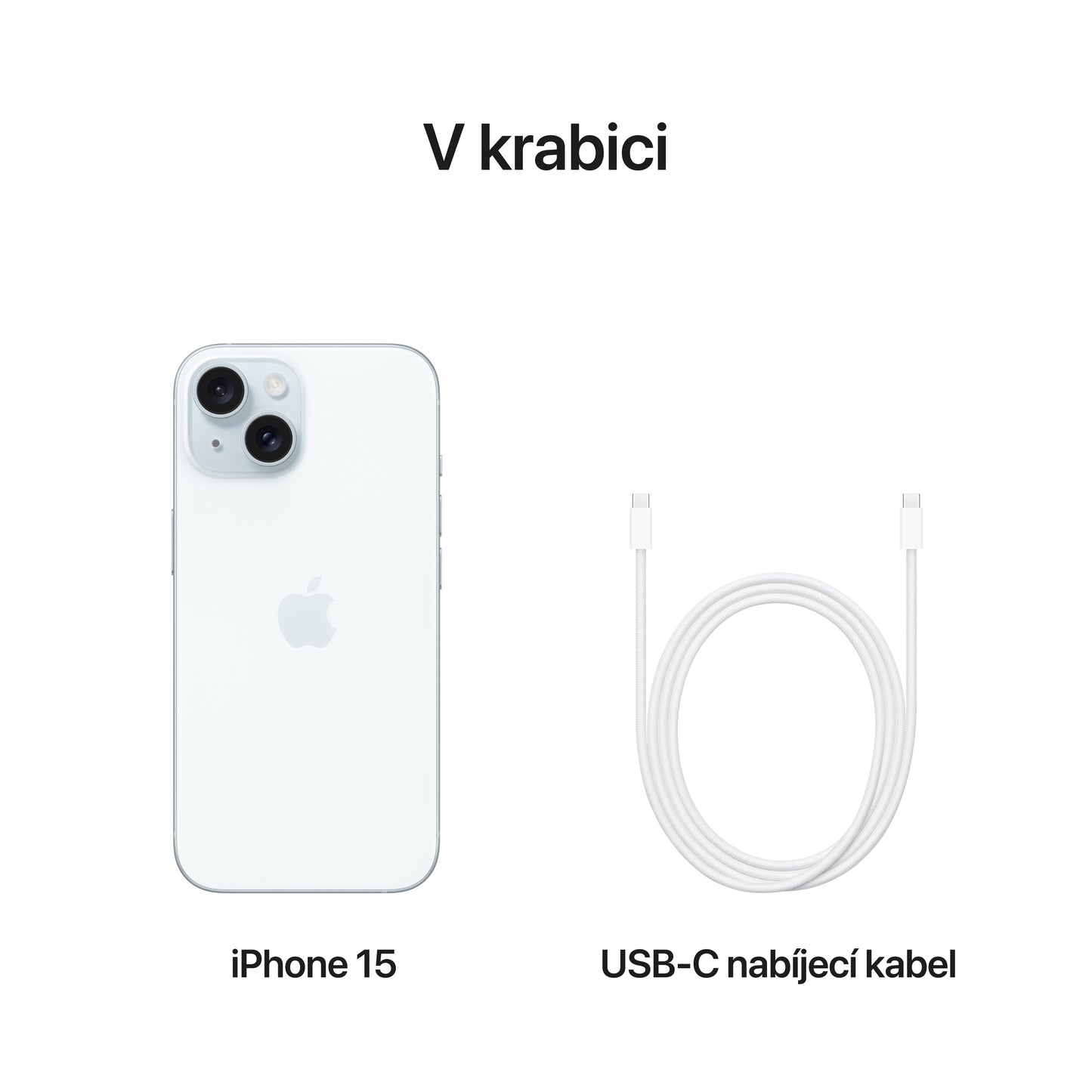 Apple iPhone 15 128GB - modrý