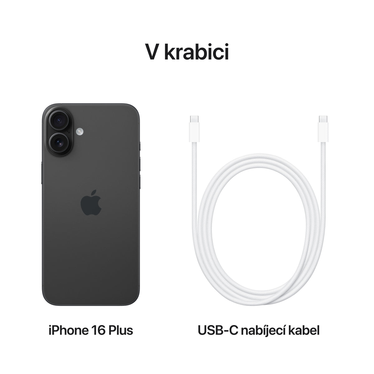 Apple iPhone 16 Plus 256GB - černý