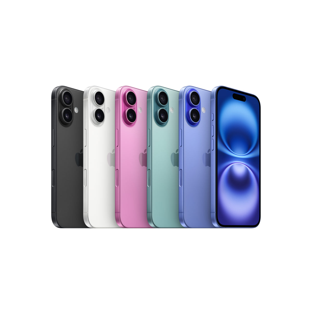 Apple iPhone 16 128GB - modrozelený
