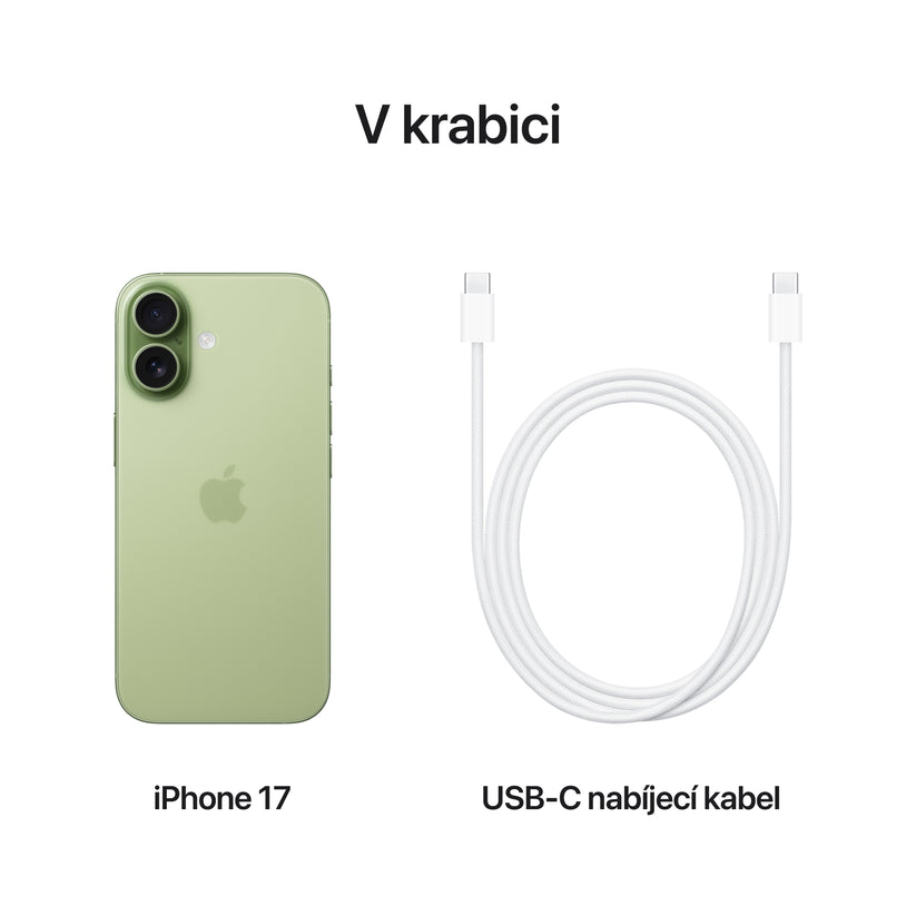 Apple iPhone 17 512GB - šalvějově zelený (otevřený) - bonami.click