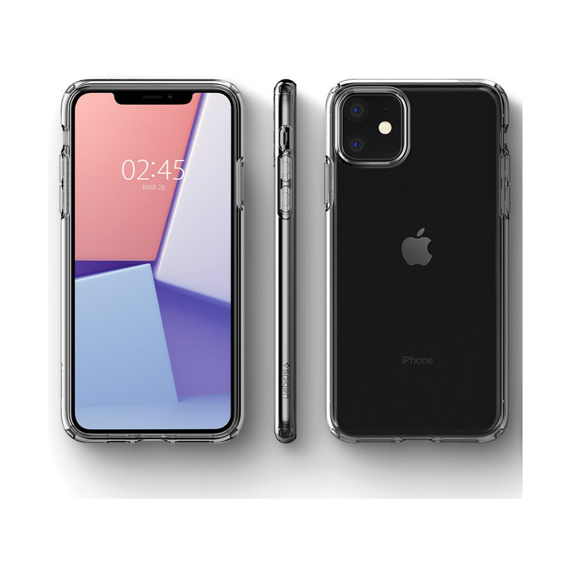 Kryt na iPhone 11 Spigen Crystal Flex - průhledný - bonami.click