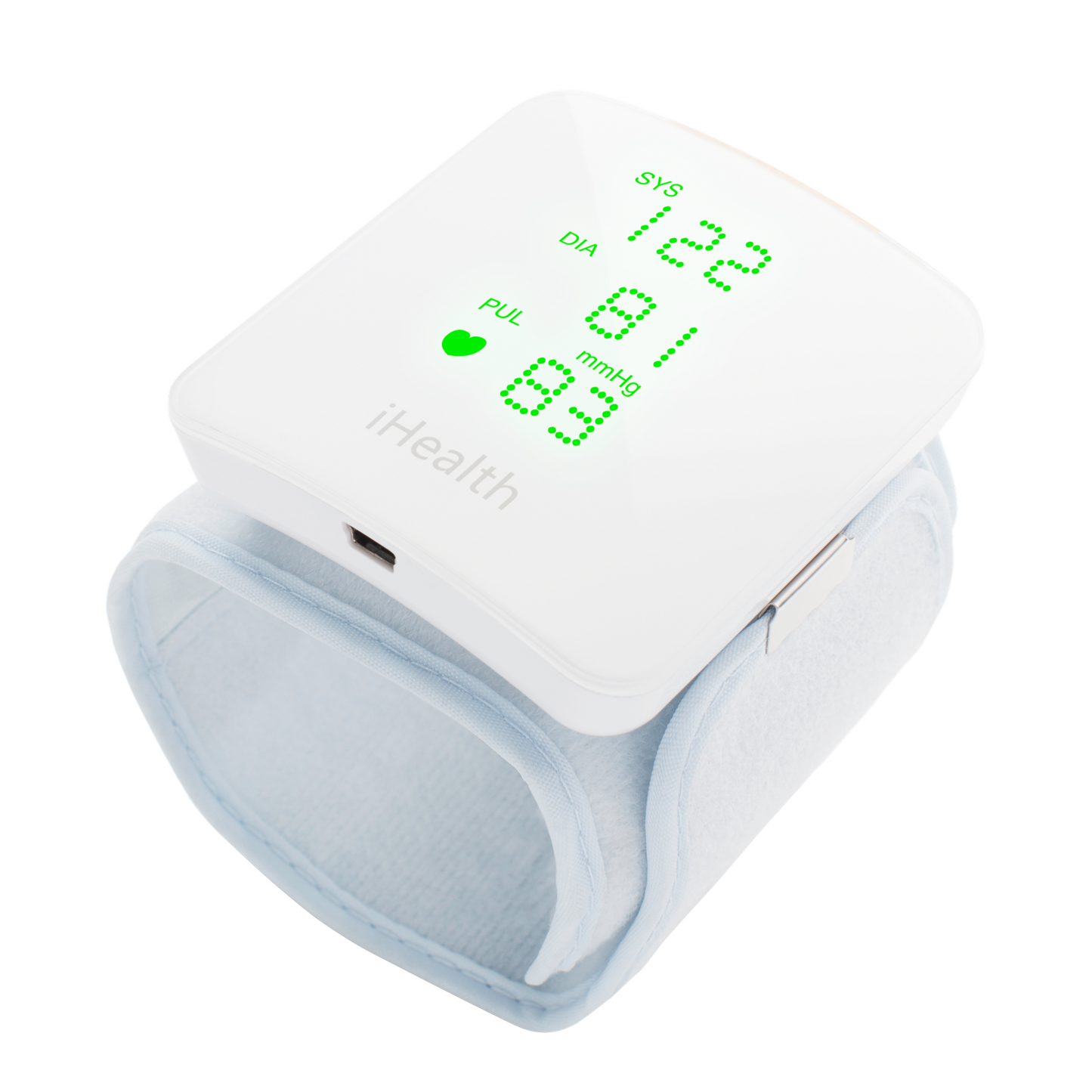 Chytrý zápěstní měřič krevního tlaku iHealth VIEW BP7s