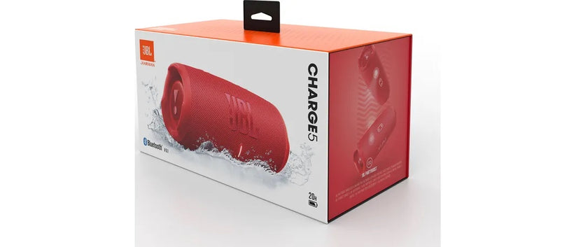 Bezdrátový reproduktor JBL Charge 5 - červený - bonami.click