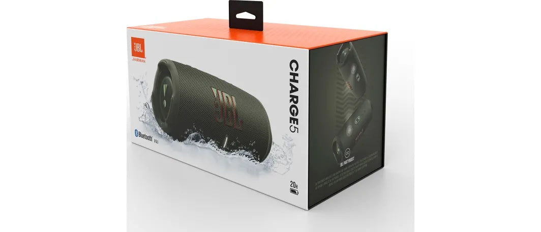 Bezdrátový reproduktor JBL Charge 5 - zelený - bonami.click