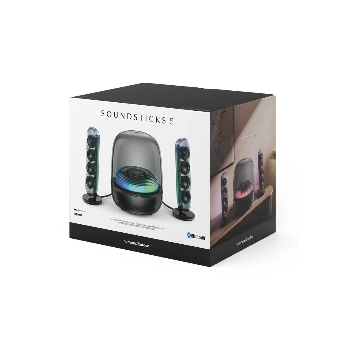 Bezdrátový reproduktor Harman Kardon SoundSticks 5 s HDMI - černý