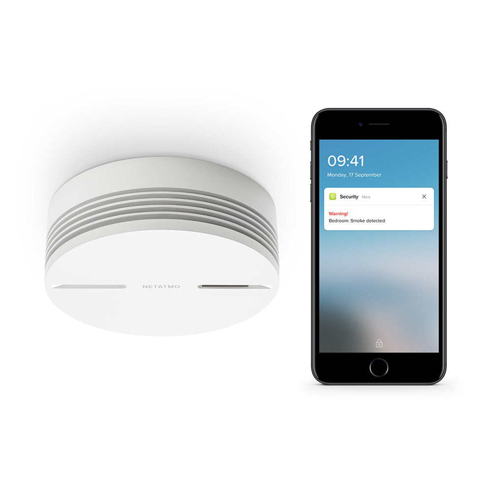 Chytrý detektor kouře Netatmo - bonami.click
