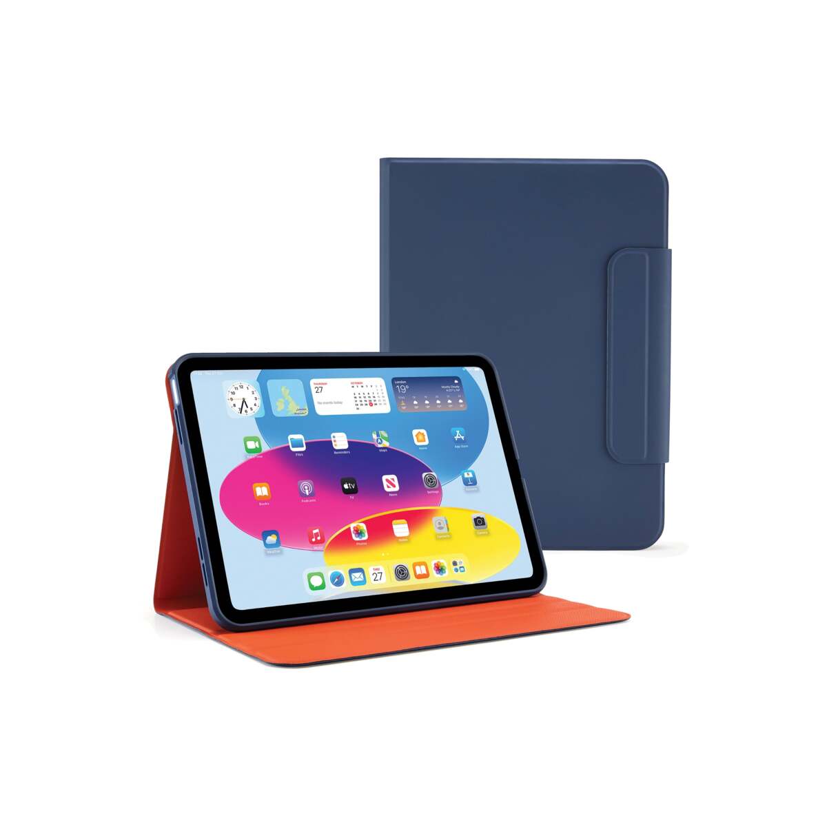 Kryt na iPad Air Pipetto Origami No5 Rotating Folio Case - tmavě modré - bonami.click