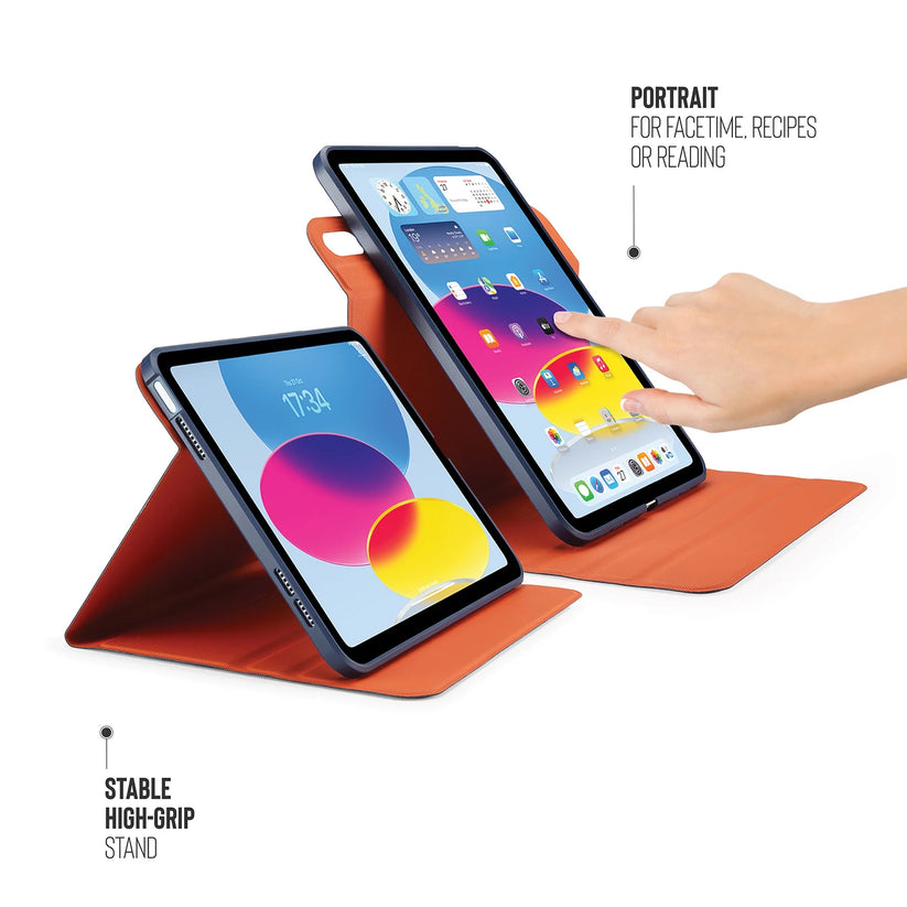 Kryt na iPad Air Pipetto Origami No5 Rotating Folio Case - tmavě modré - bonami.click