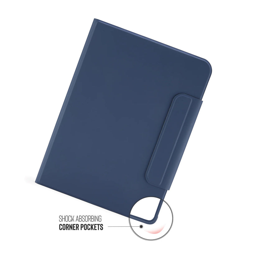 Kryt na iPad Air Pipetto Origami No5 Rotating Folio Case - tmavě modré - bonami.click