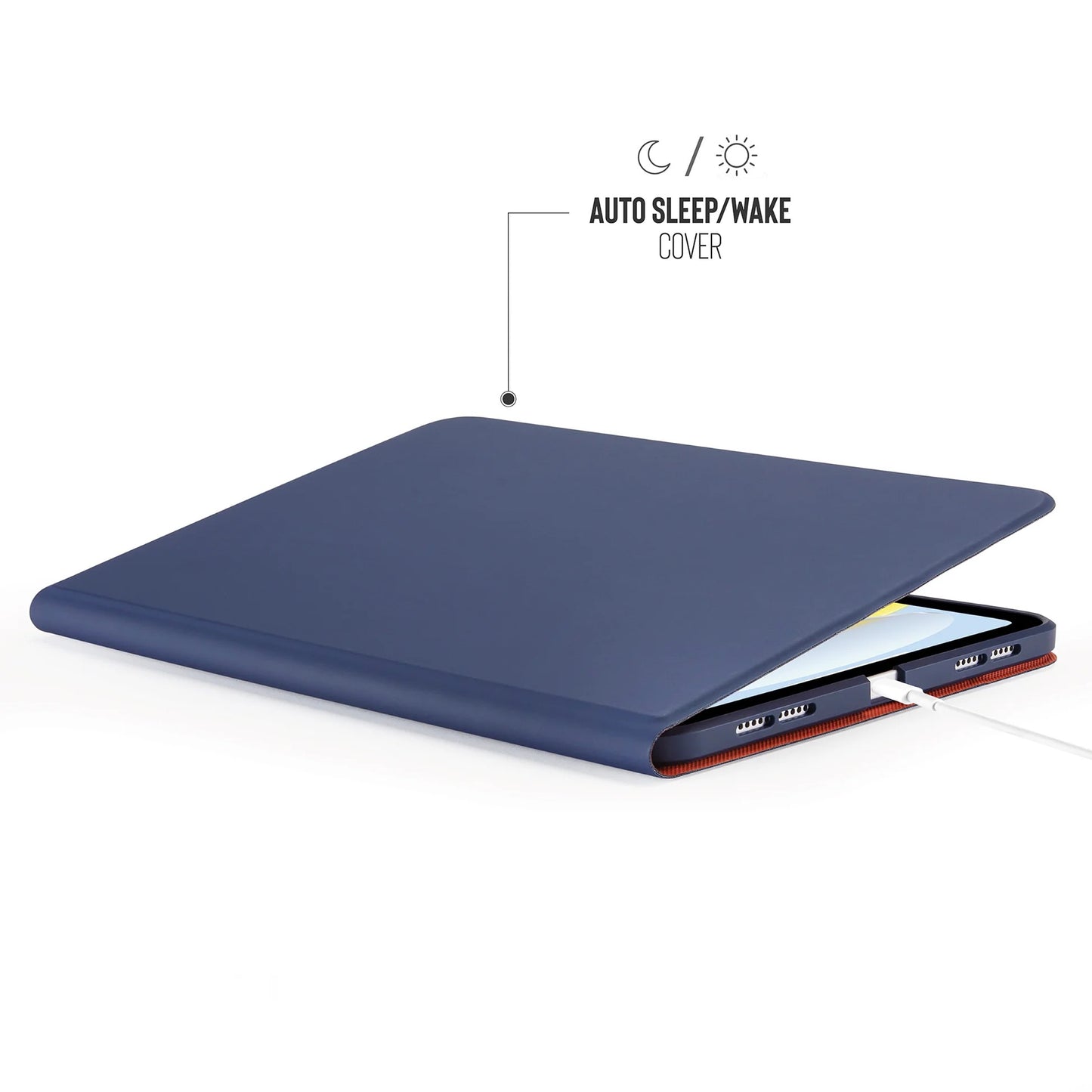 Kryt na iPad Air Pipetto Origami No5 Rotating Folio Case - tmavě modré - bonami.click
