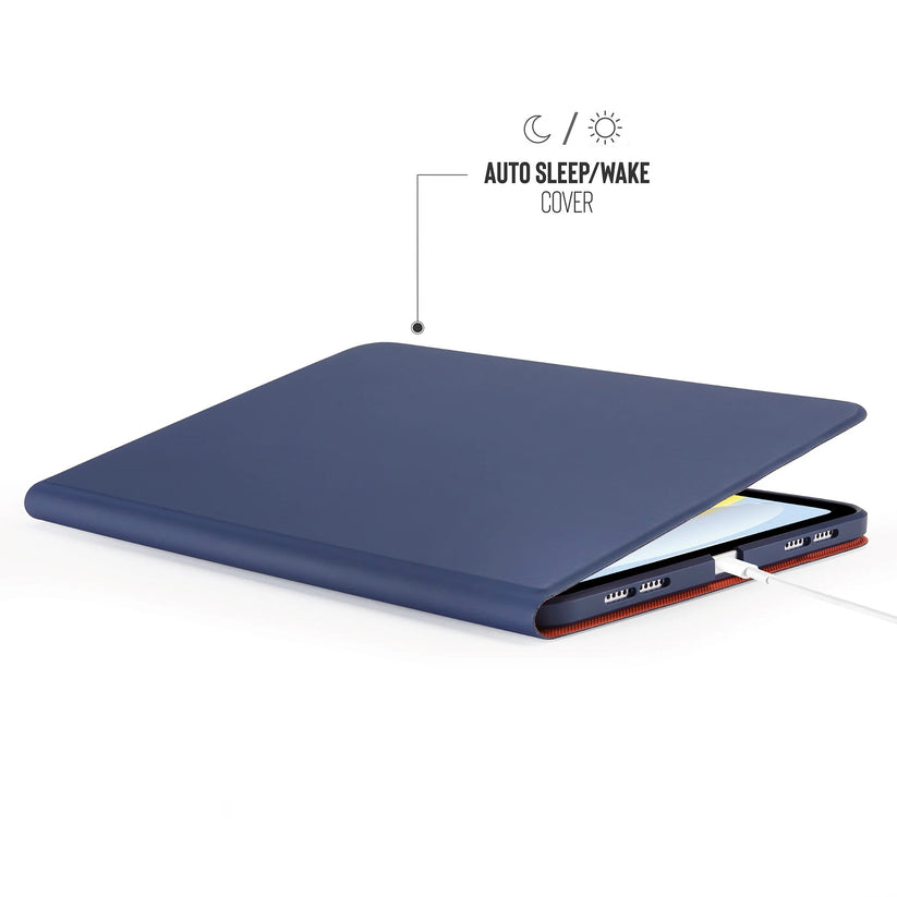 Kryt na iPad Air Pipetto Origami No5 Rotating Folio Case - tmavě modré - bonami.click