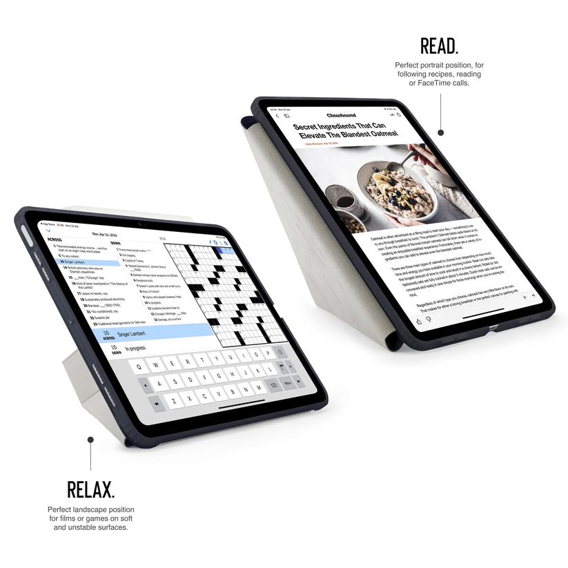 Kryt na iPad Air 13" Pipetto Origami No1 Original Case - tmavě modrý - bonami.click