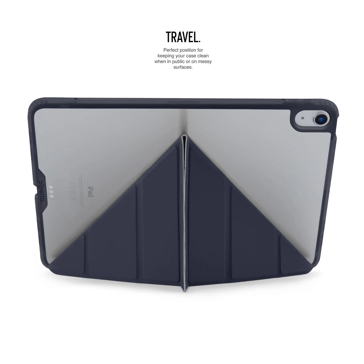 Kryt na iPad Air 13" Pipetto Origami No1 Original Case - tmavě modrý - bonami.click