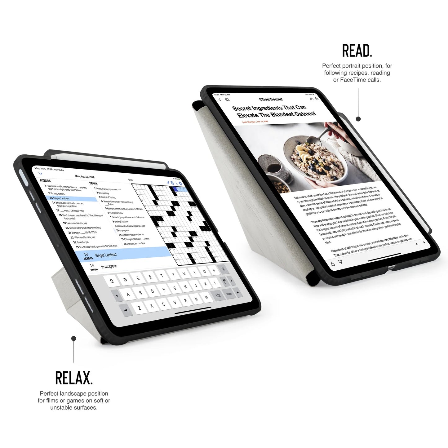 Kryt na iPad Air 13" Pipetto Origami No3 Pencil Case - černý - bonami.click